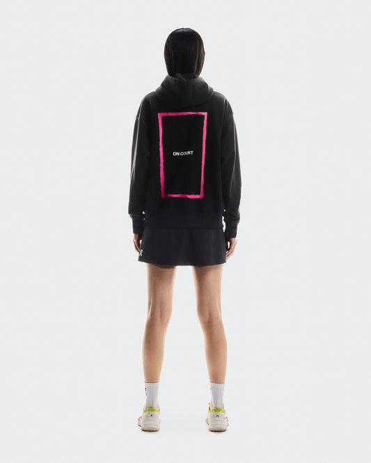 Women's Club Hoodie Tennis Black - US 1014