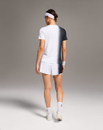 Women's Court Shorts Black | White - US 6408