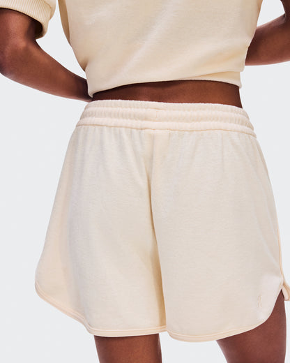 Women's Courtside Shorts Terry Chantilly - US 6634
