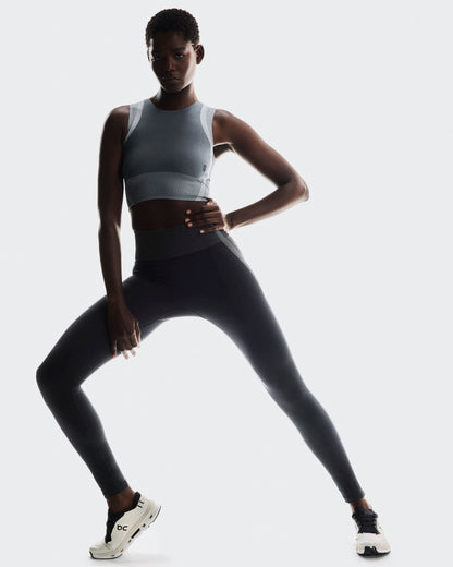 Women's Studio Knit Tights Black | Eclipse - US 1626