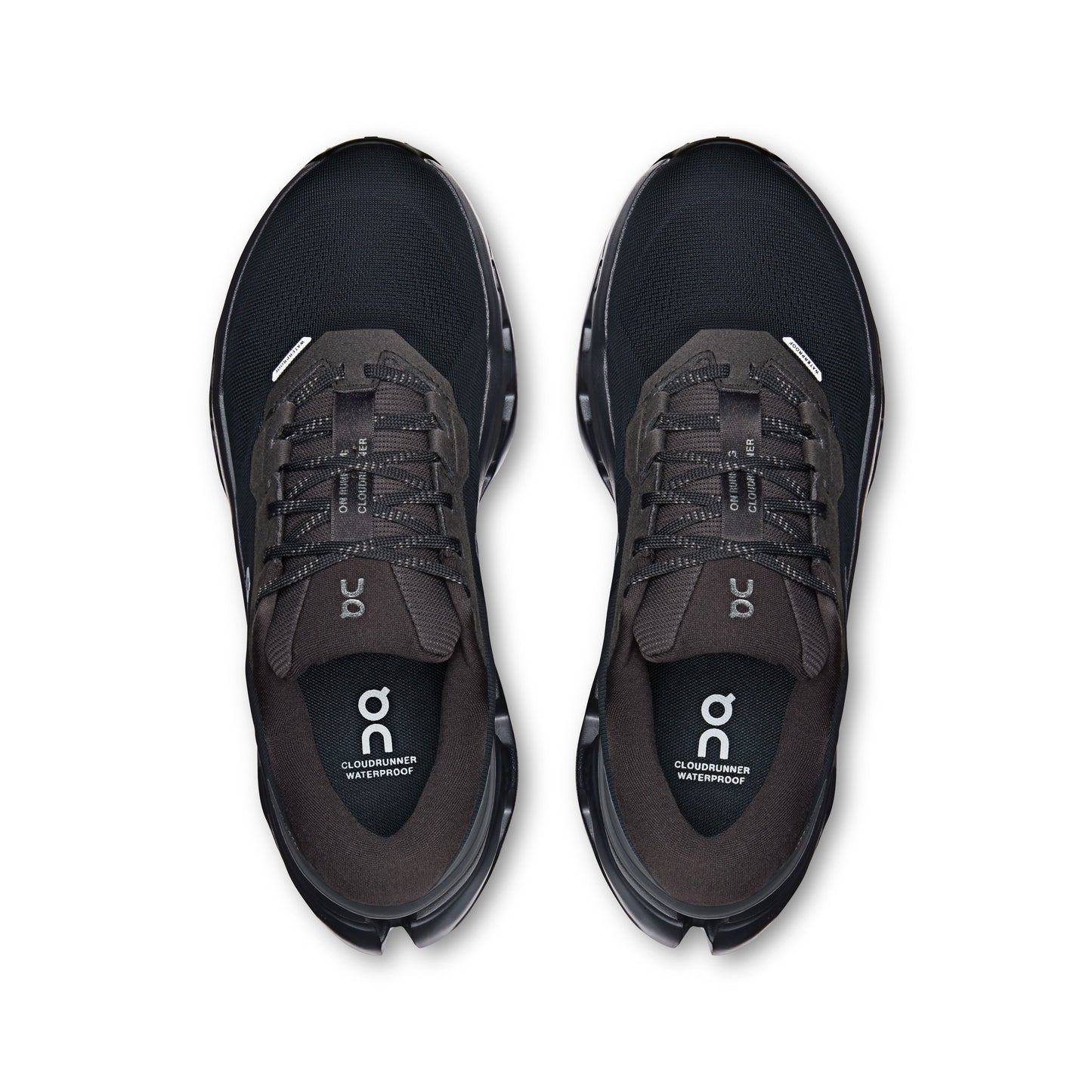 Women's Cloudrunner 3 Waterproof Black | Black - US 4940