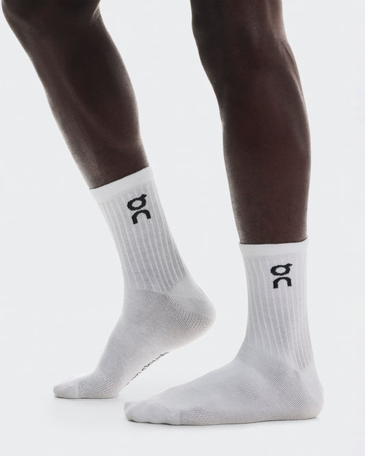 Logo Sock High 3P White - US 8376