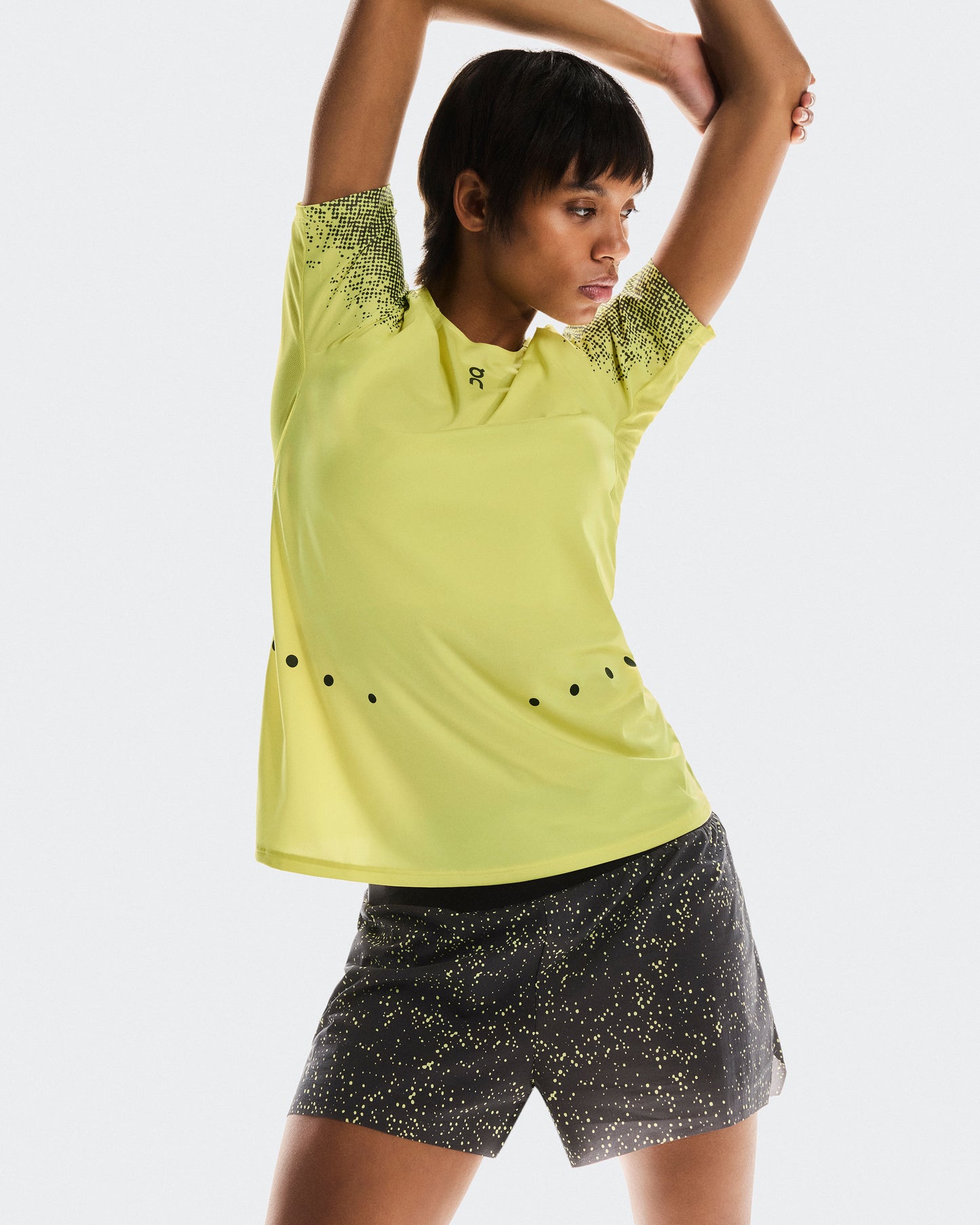Women's Ultra Shorts Iron | Lime - US 7345