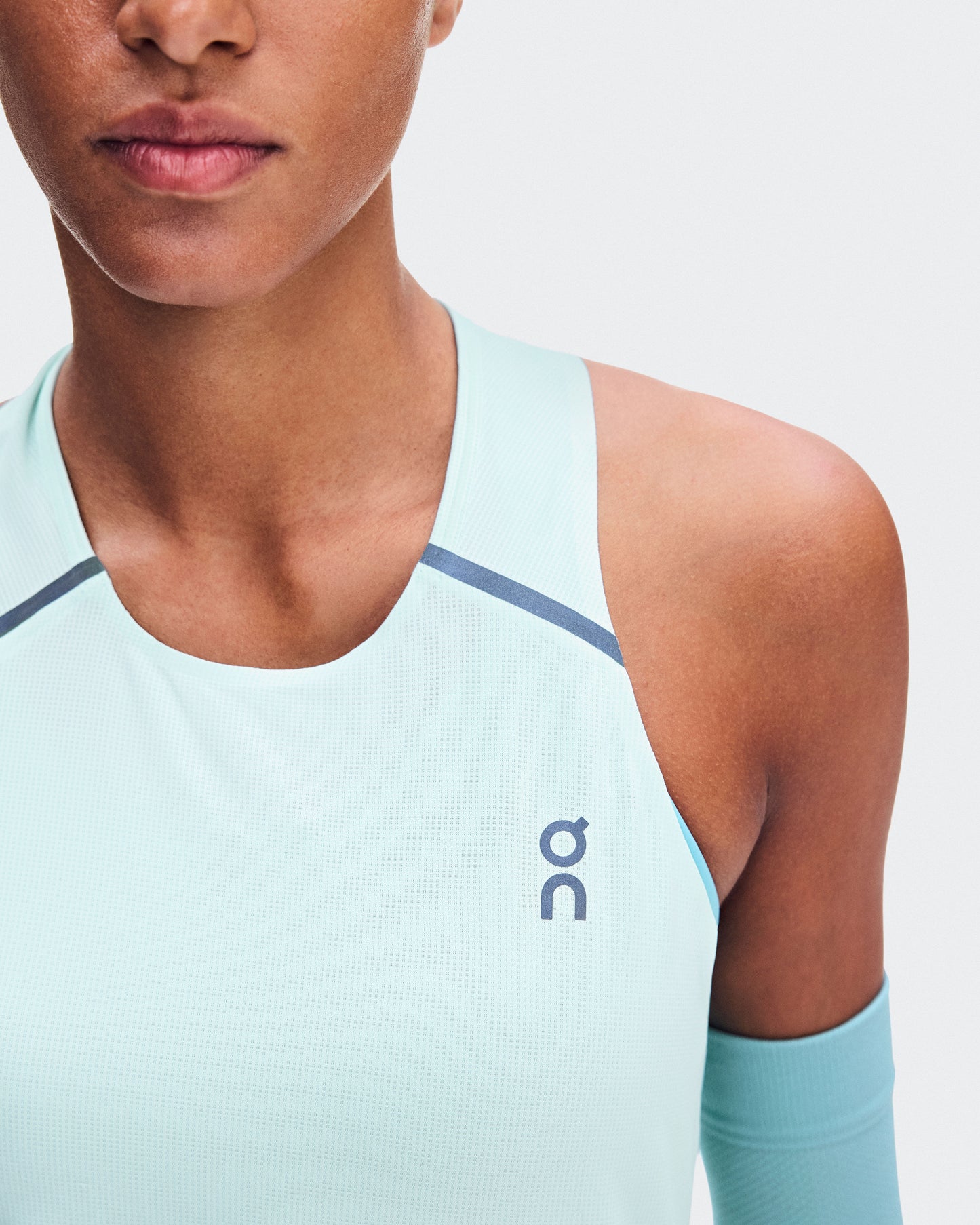 Women's Performance Tank Flurry | Aquamarine - US 0017