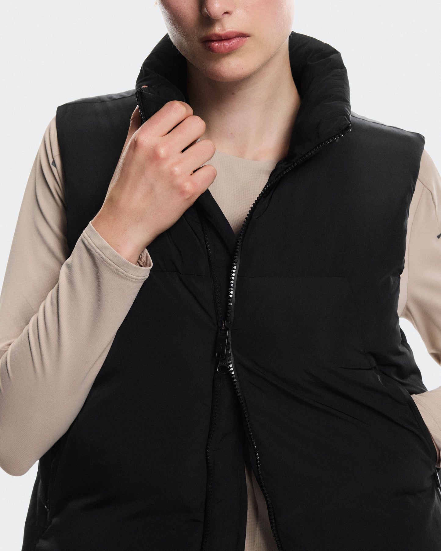 Women's All-Day Puffer Vest Black - US 0290