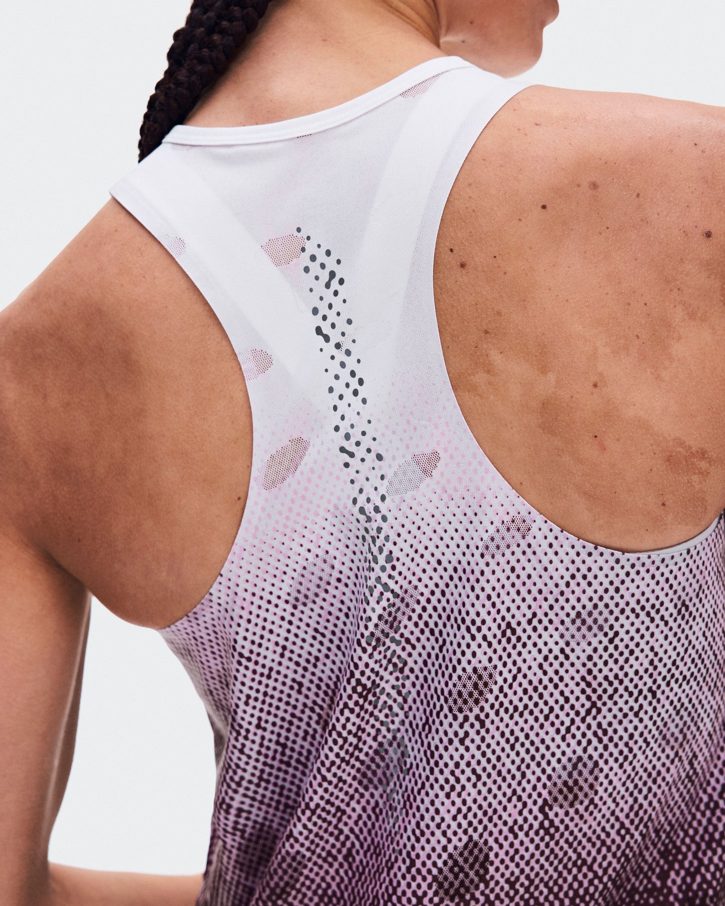 Women's Zero Tank Breathe Foxglove | White - US 9563