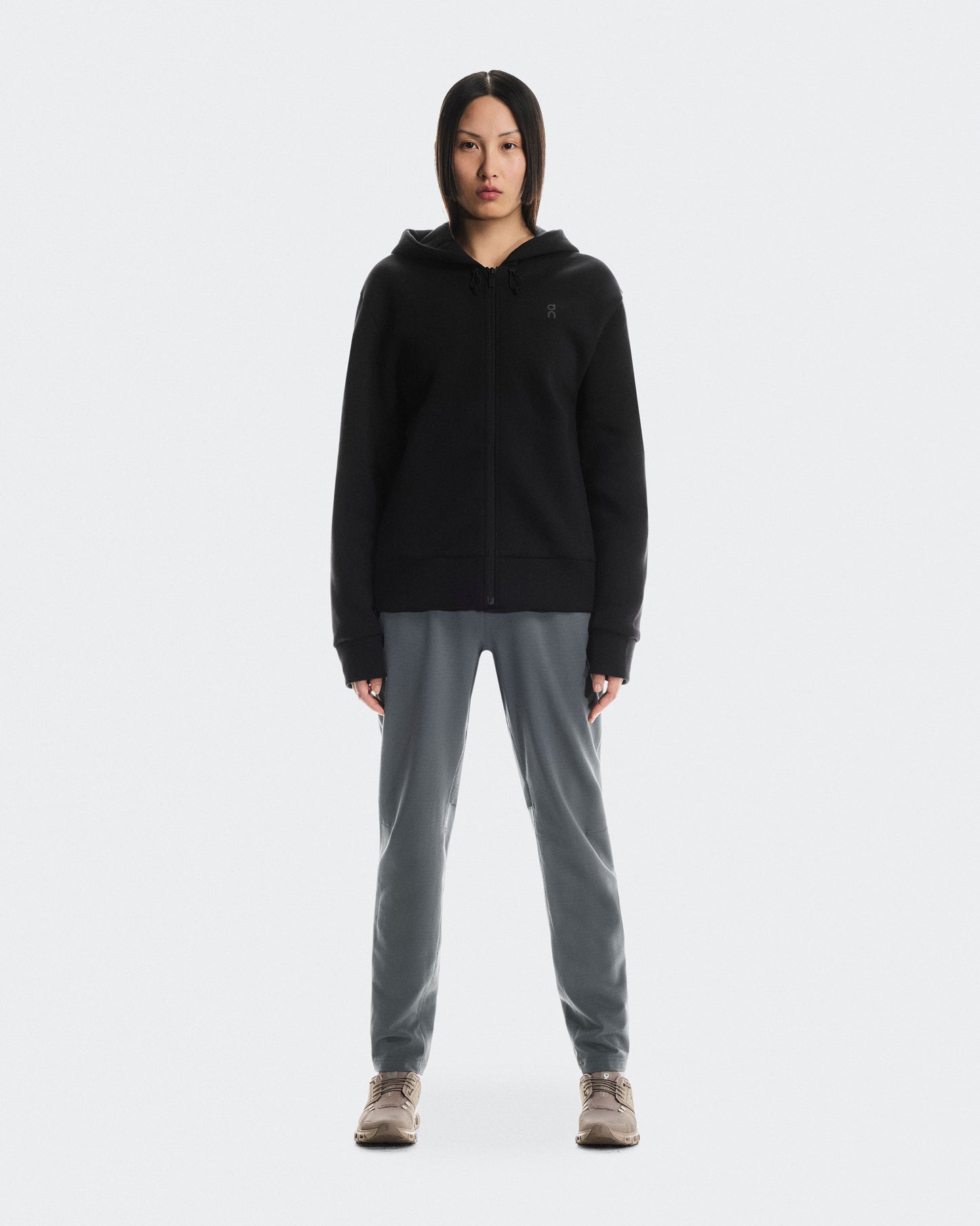 Women's Focus Tech Zip Hoodie Black - US 7997