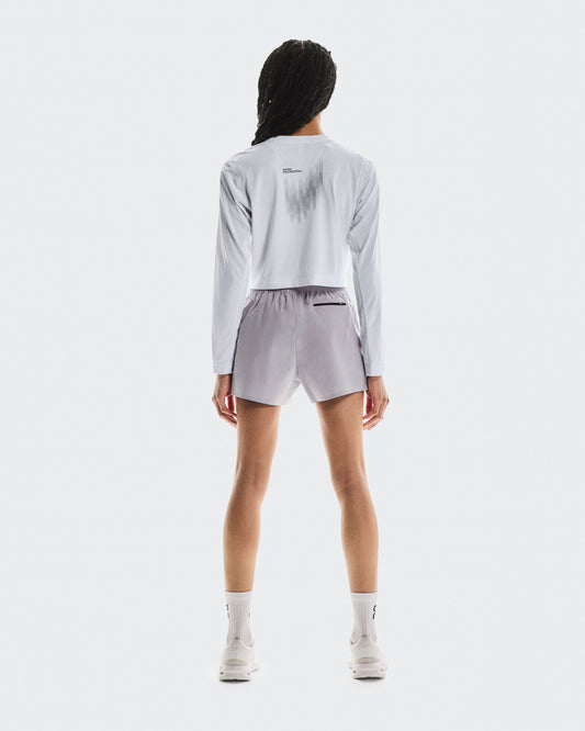 Women's Train Long-T Crop Graphic White - US 6582