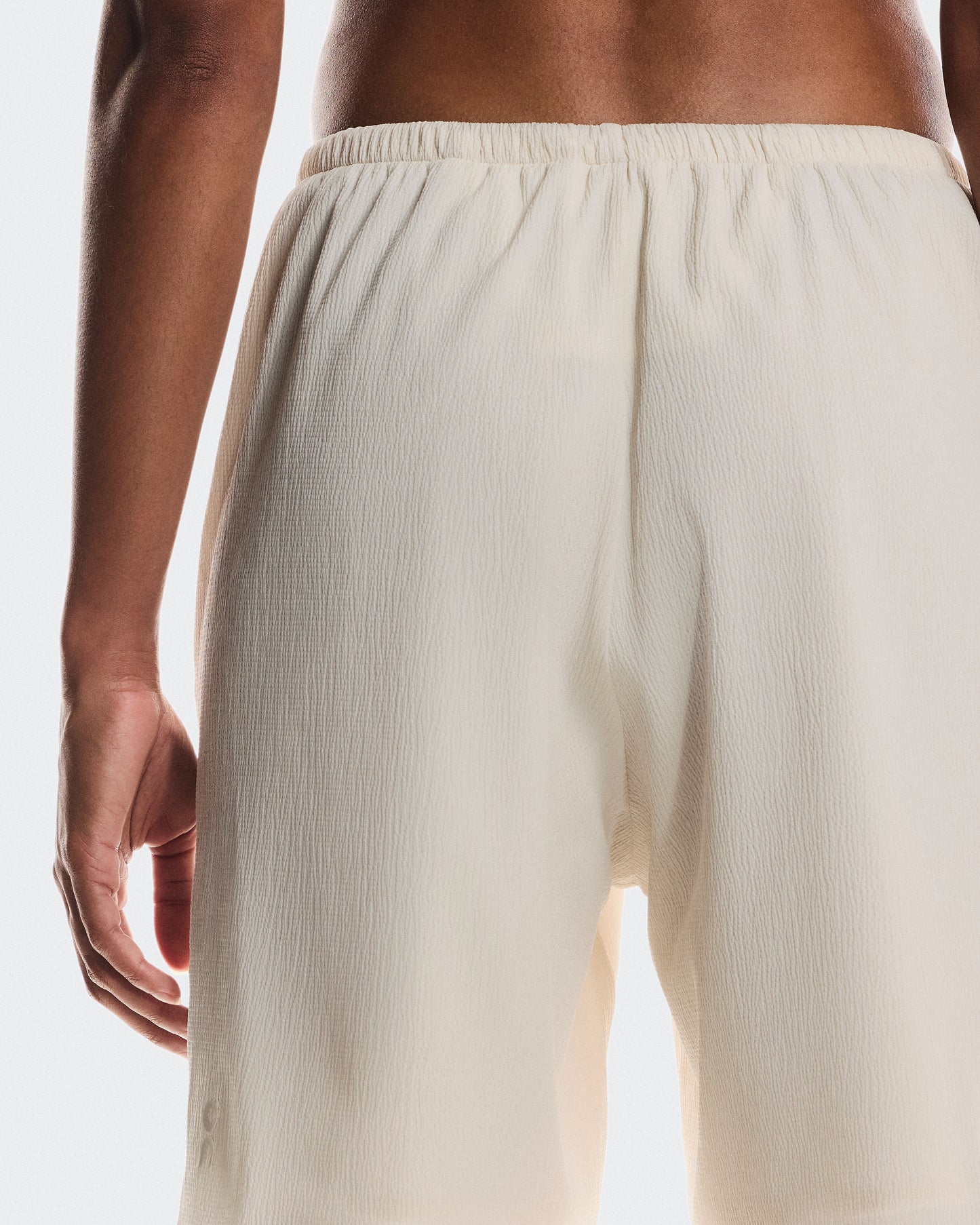 Women's Track Shorts Cream - US 0351