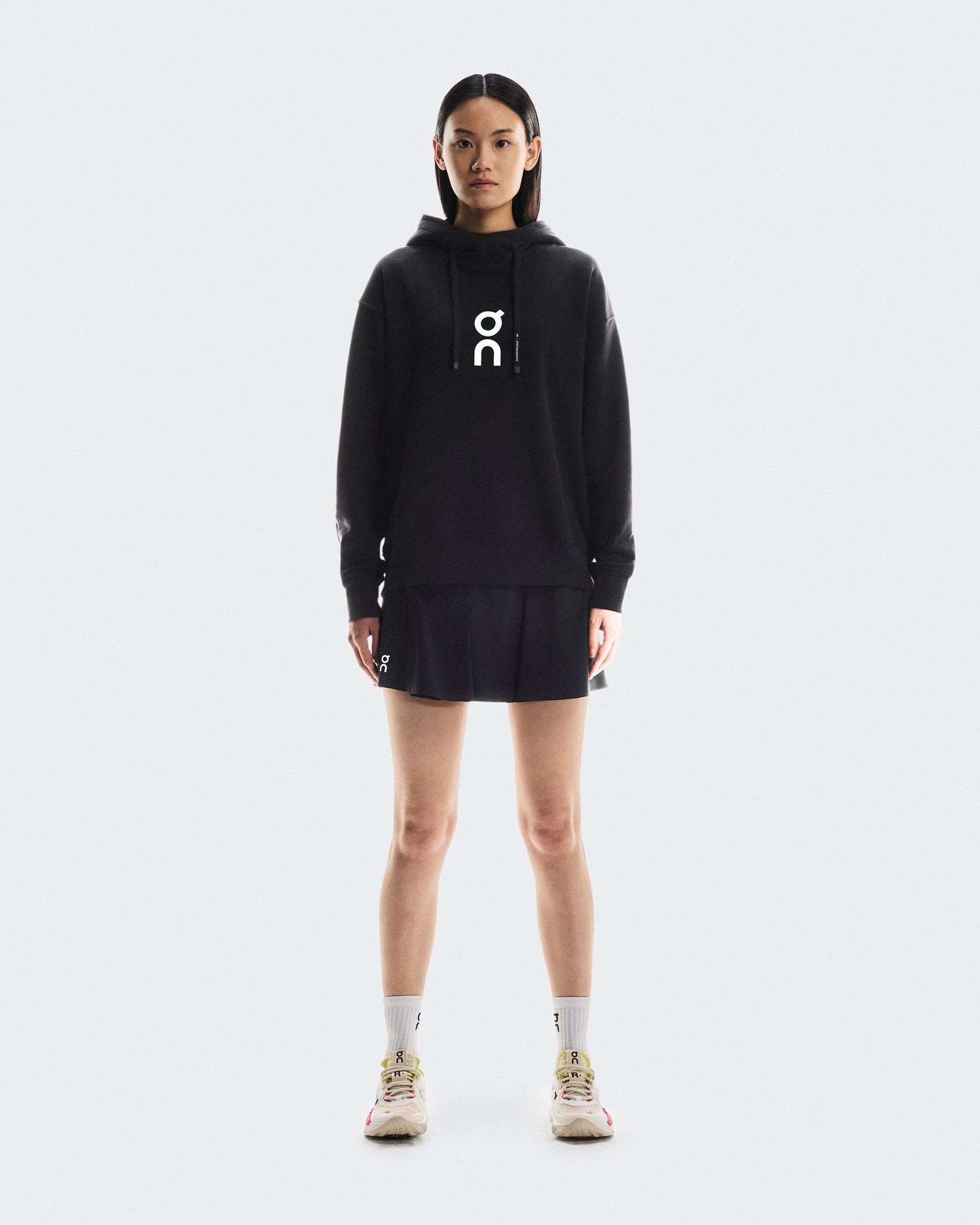 Women's Club Hoodie Tennis Black - US 1014