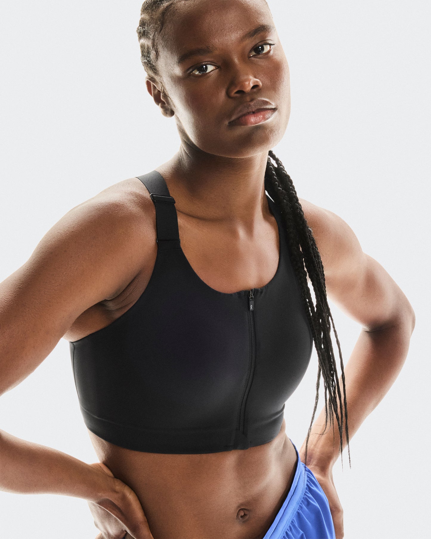 Women's Endurance Bra Zip Black - US 2132