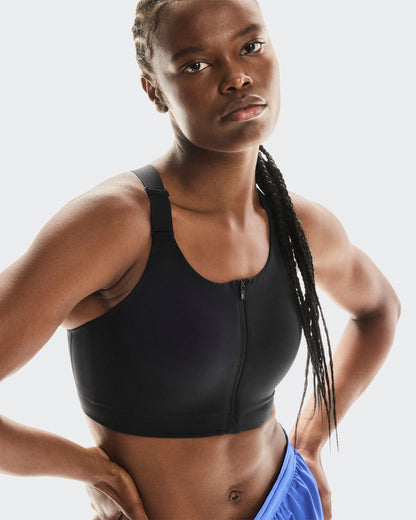 Women's Endurance Bra Zip Black - US 2132