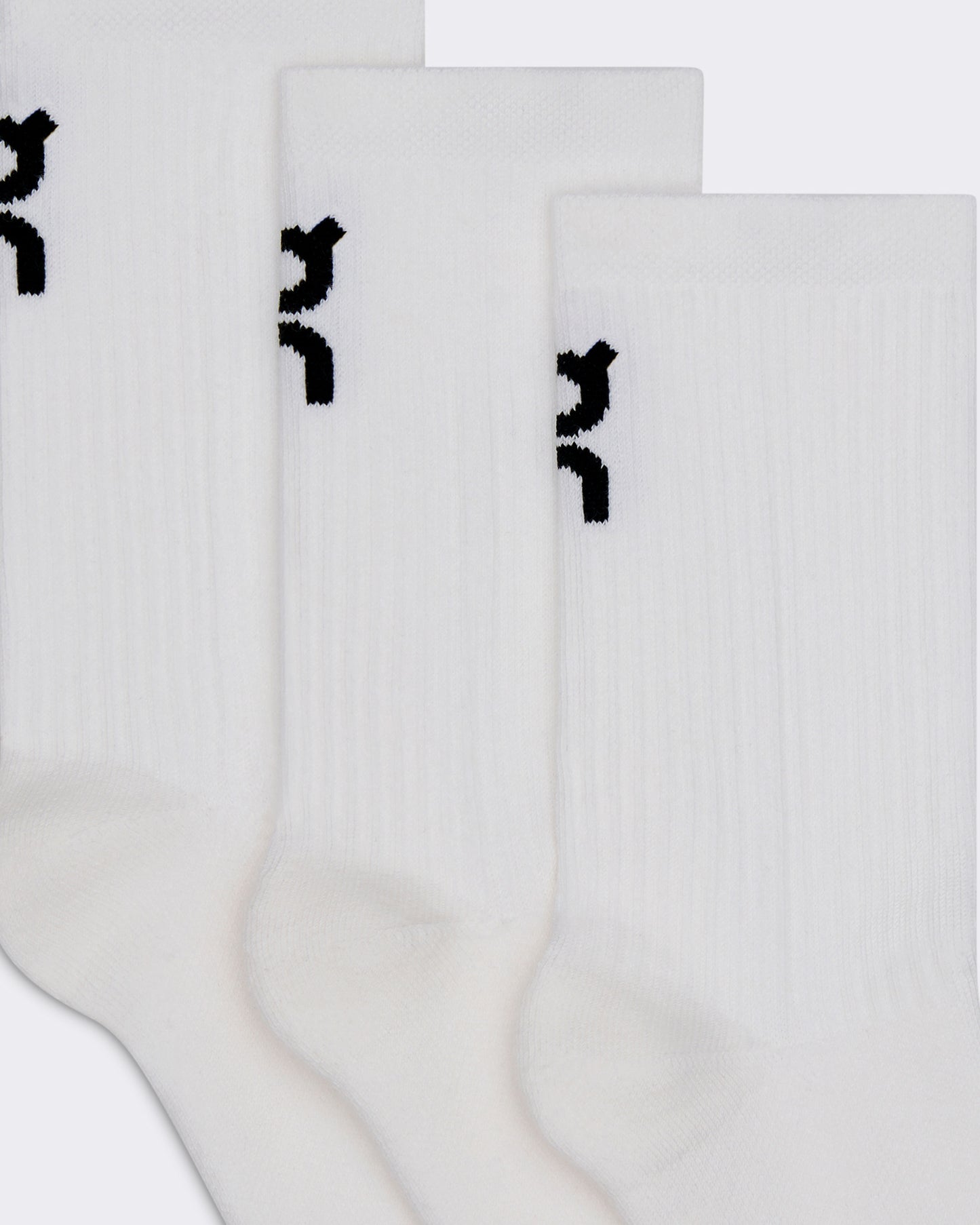 Kids Logo Sock High 3P Kids White - US 8265