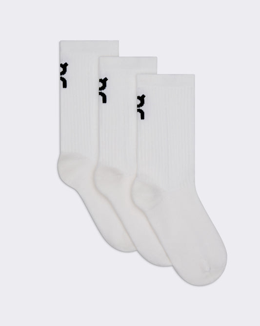 Kids Logo Sock High 3P Kids White - US 8265