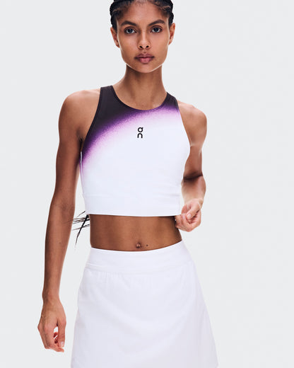 Women's Court Crop Top Swing White | Cassis - US 3653