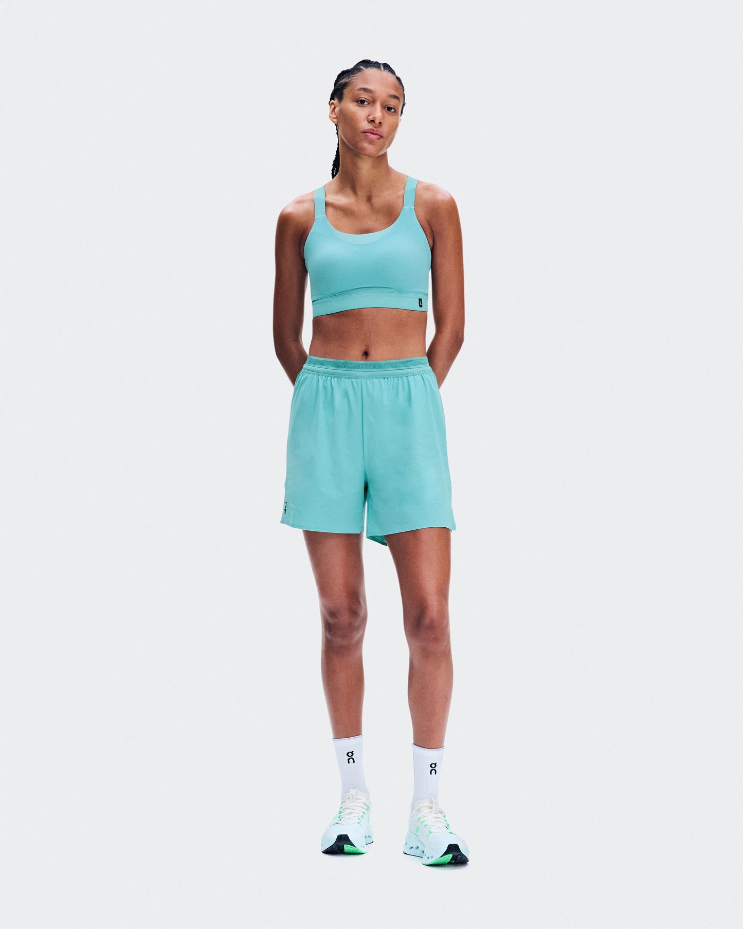 Women's 5" Performance Shorts Aquamarine - US 6781