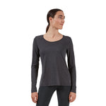 Women's Performance Long-T Black - US 5075