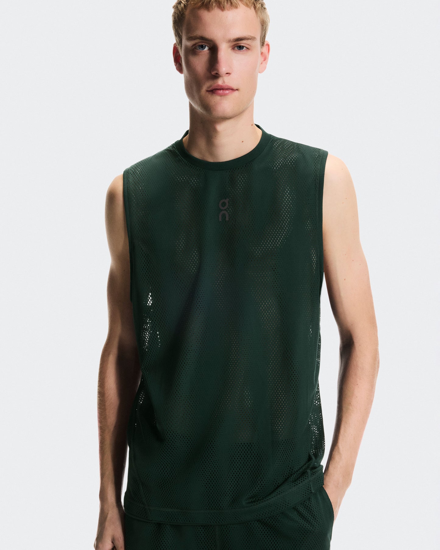 Men's Train Volt Tank Obsidian - US 0249