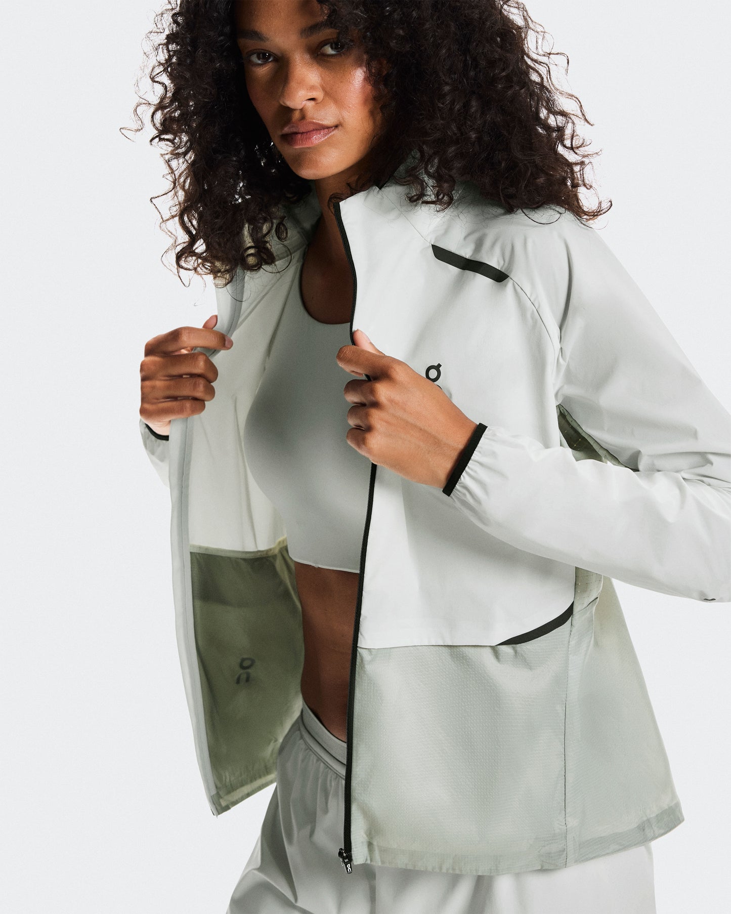 Women's Weather Jacket Iceberg | Tin - US 7666