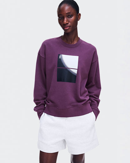 Women's Club Crew Swing Cassis - US 5973
