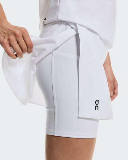 Women's Court Skirt Split White - US 4974