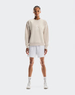 Women's Club Crew Graphic Silver - US 4836