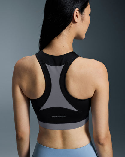 Women's Train 2-in-1 Crop Black - US 3279