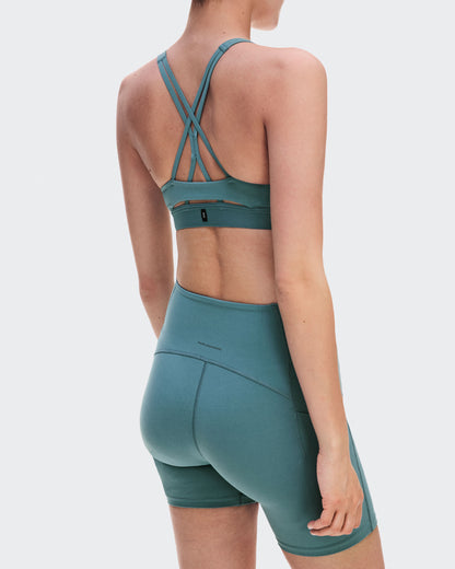 Women's Studio Leggings Short 6" Agave - US 4929