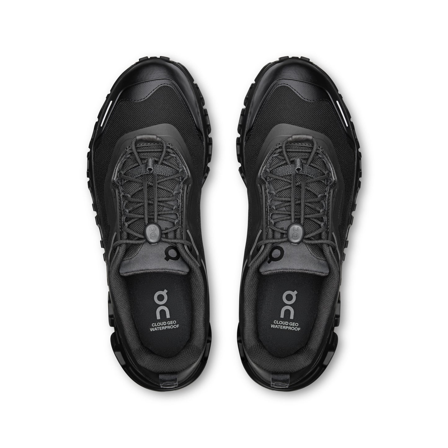 Women's Cloud 6 Geo Waterproof Black | Black - US 6622