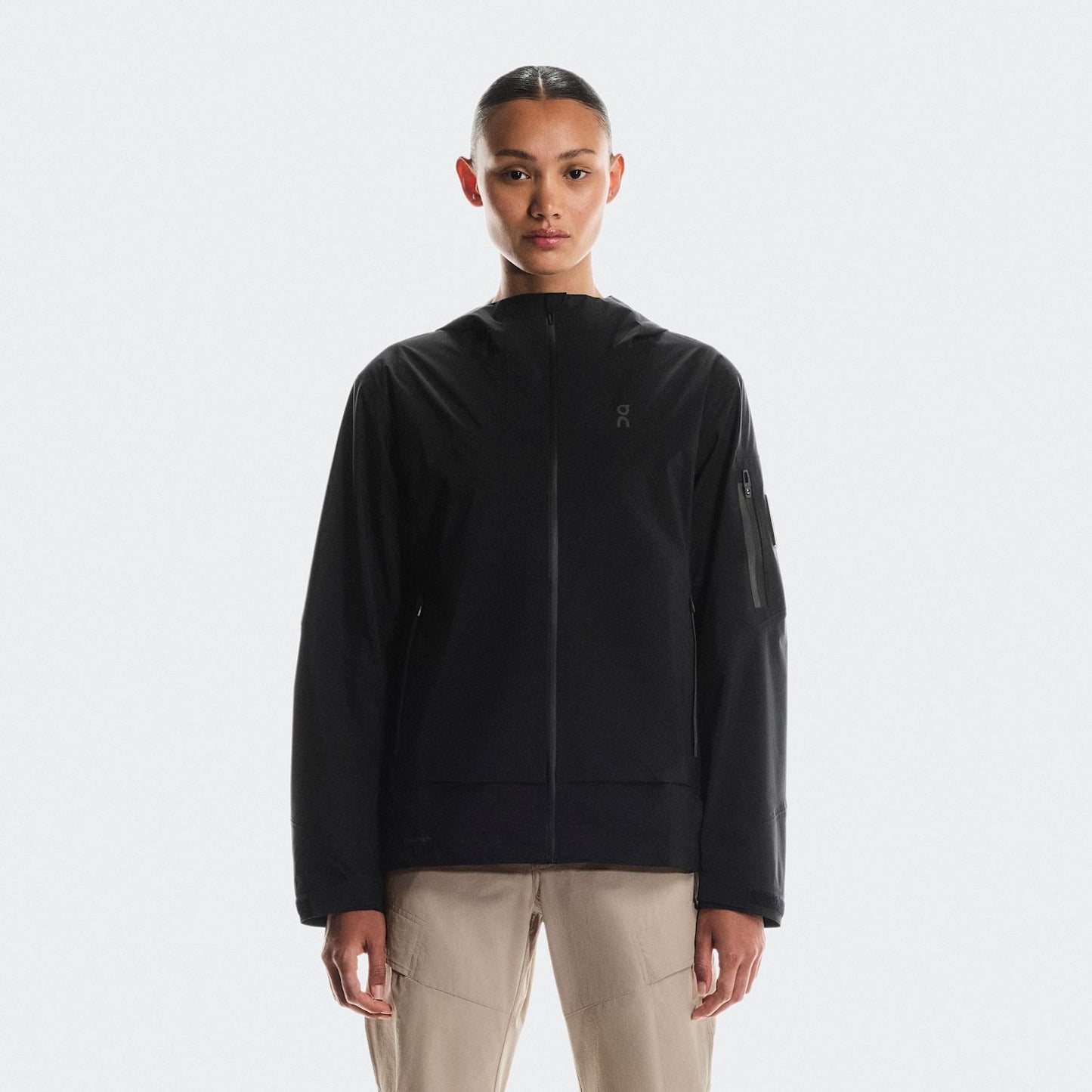 Women's Weather Jacket Black | Navy - US 3954