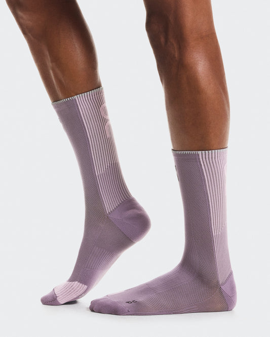 Performance Run Sock High Dewberry | Sakura - US 6485