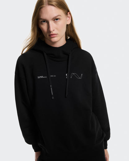 Women's Club Hoodie Avant Black - US 4369
