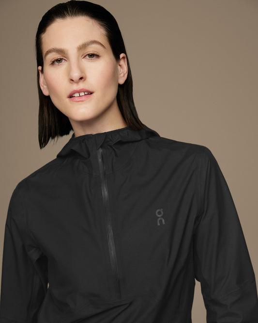 Women's Waterproof Anorak Black - US 6220