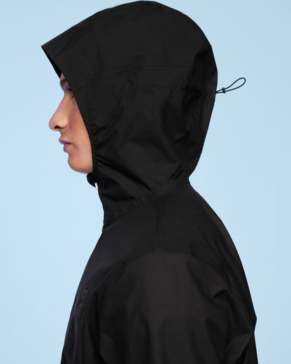 Men's Waterproof Anorak Black - US 2572