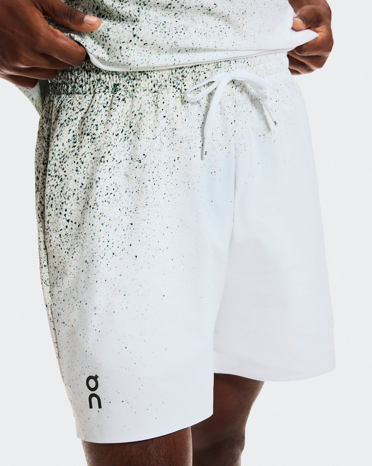 Men's 5" Court Shorts Fade Mineral | White - US 1510