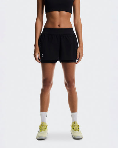 Women's 3" Court Shorts 2-in-1 Black - US 2339