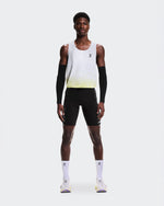 Men's Zero Half Tights Iron | White - US 6990