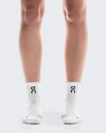 Performance Run Sock Mid White | Glacier - US 7662