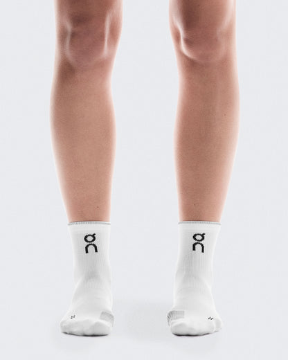Performance Run Sock Mid White | Glacier - US 7662