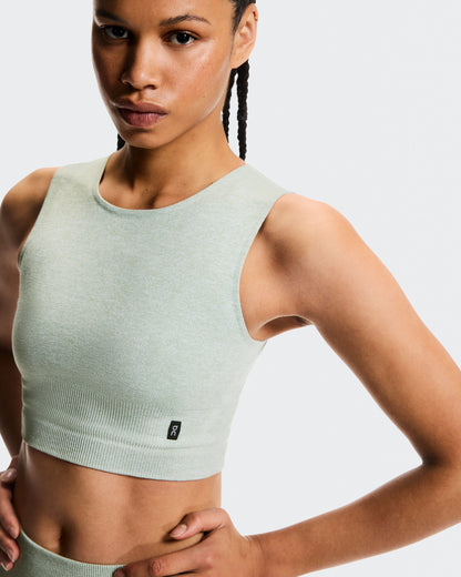 Women's Studio Knit Crop Mineral Heather - US 0059