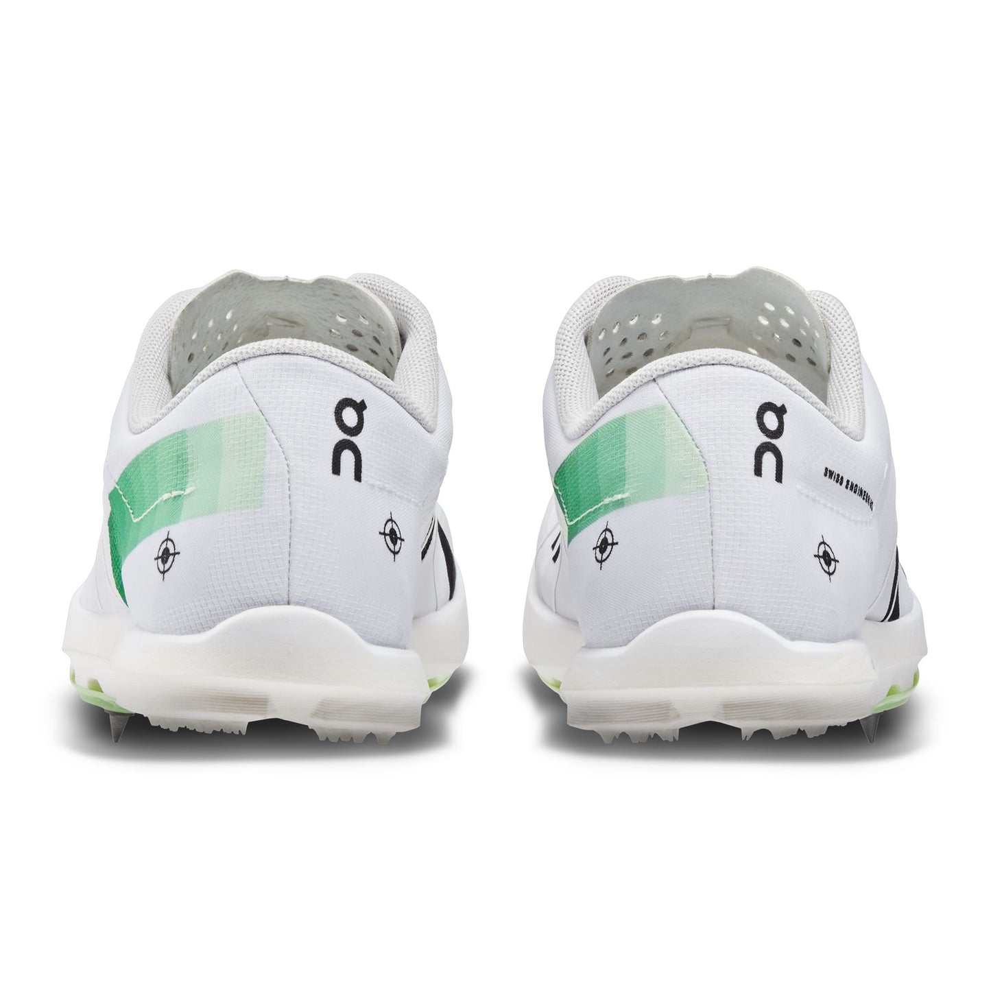 Men's Cloudspike 1500m Undyed-White | Mint - US 4327