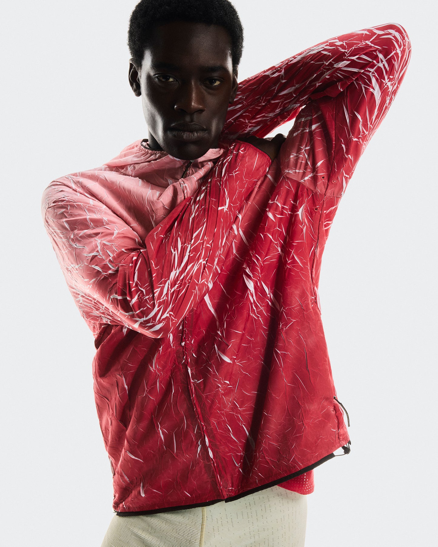 Men's Pace Run Jacket Red - US 1902