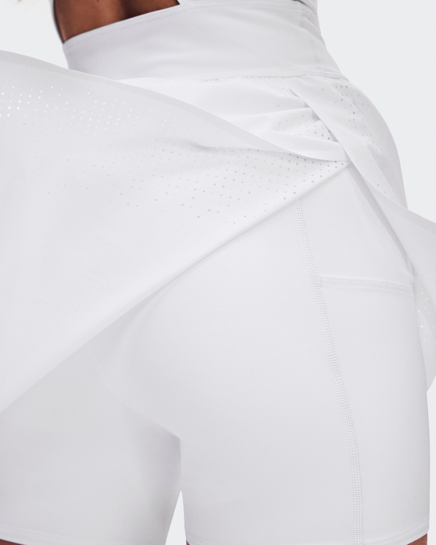 Women's Court Dress Split LDN White - US 7531