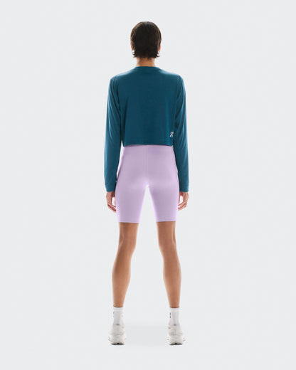 Women's Train Long-T Crop Tempest - US 3967
