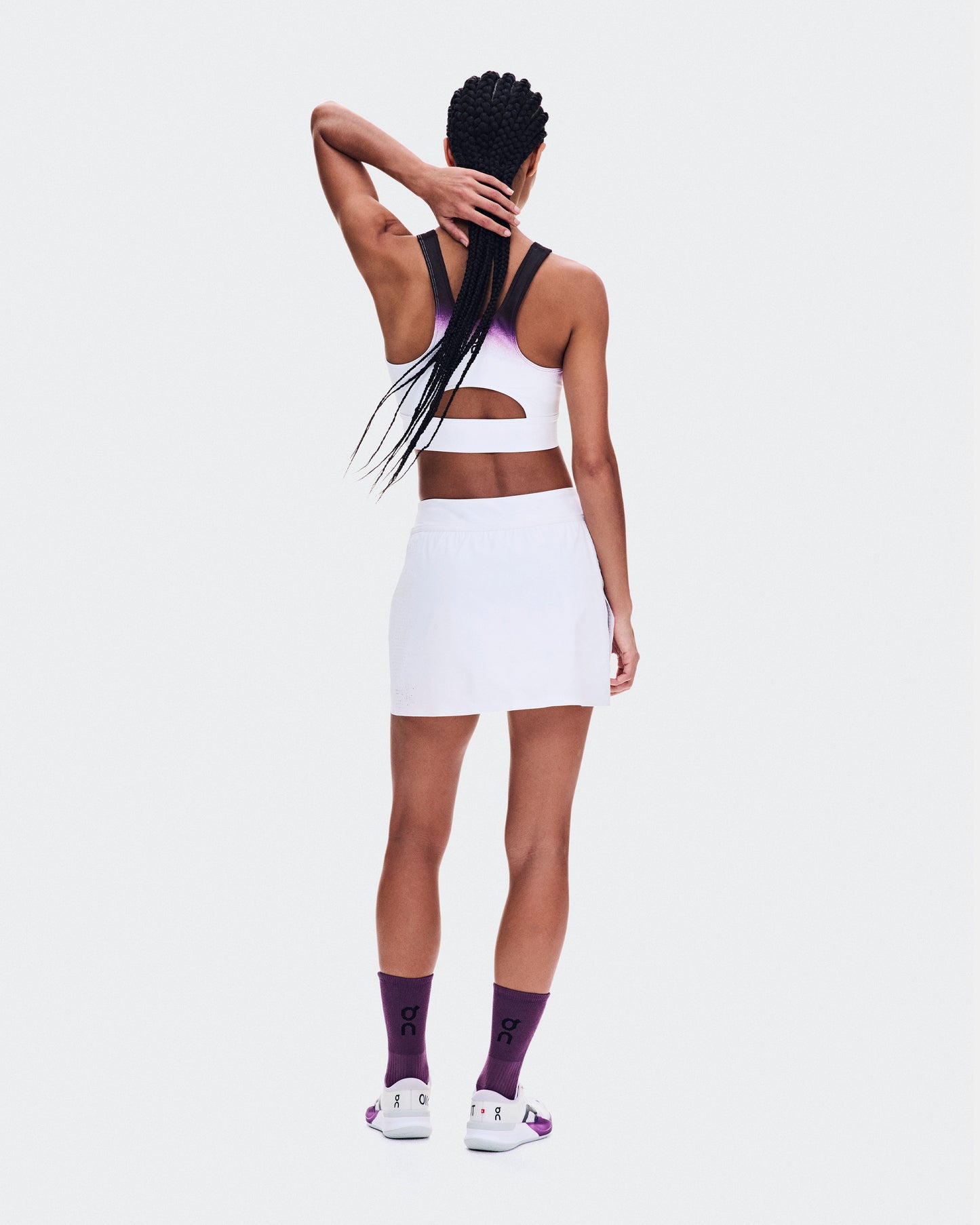 Women's Court Crop Top Swing White | Cassis - US 3653