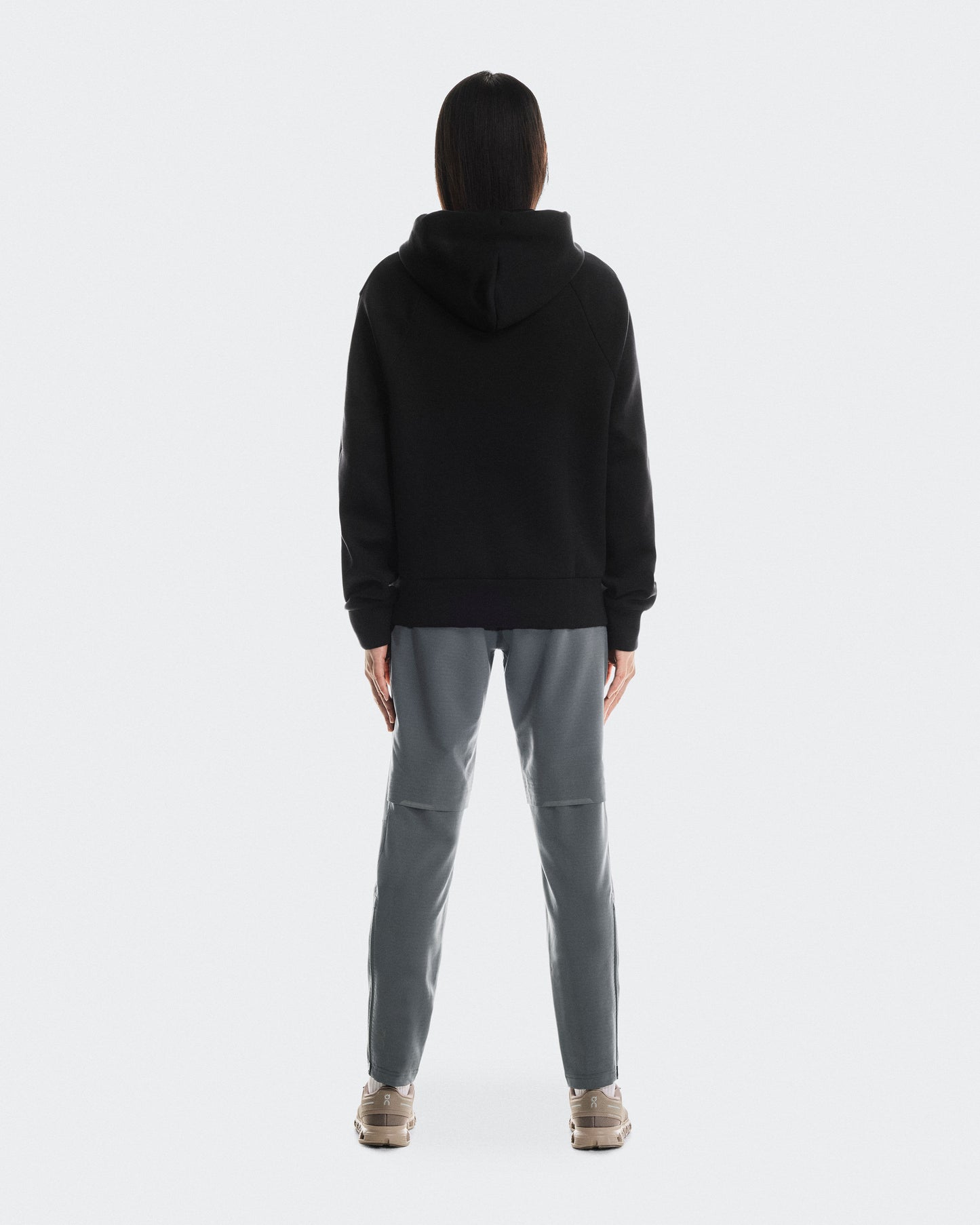Women's Focus Tech Zip Hoodie Black - US 7997