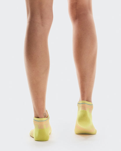 Elite Run Sock Low Limelight | Pink - US 7071