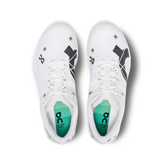 Women's Cloudspike 1500m Undyed-White | Mint - US 7468