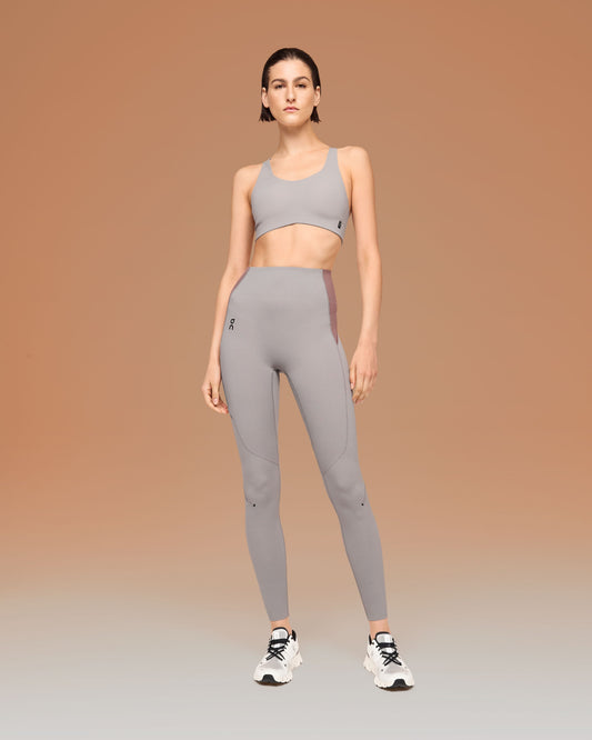Women's Movement Tights Long Zinc | Grape - US 4629