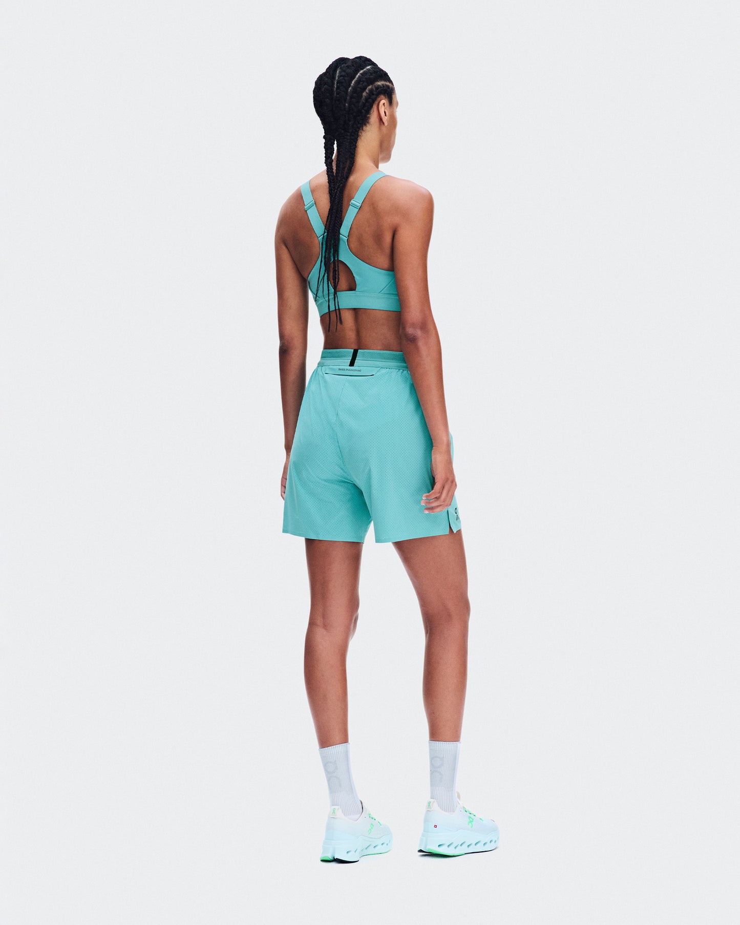Women's 5" Performance Shorts Aquamarine - US 6781
